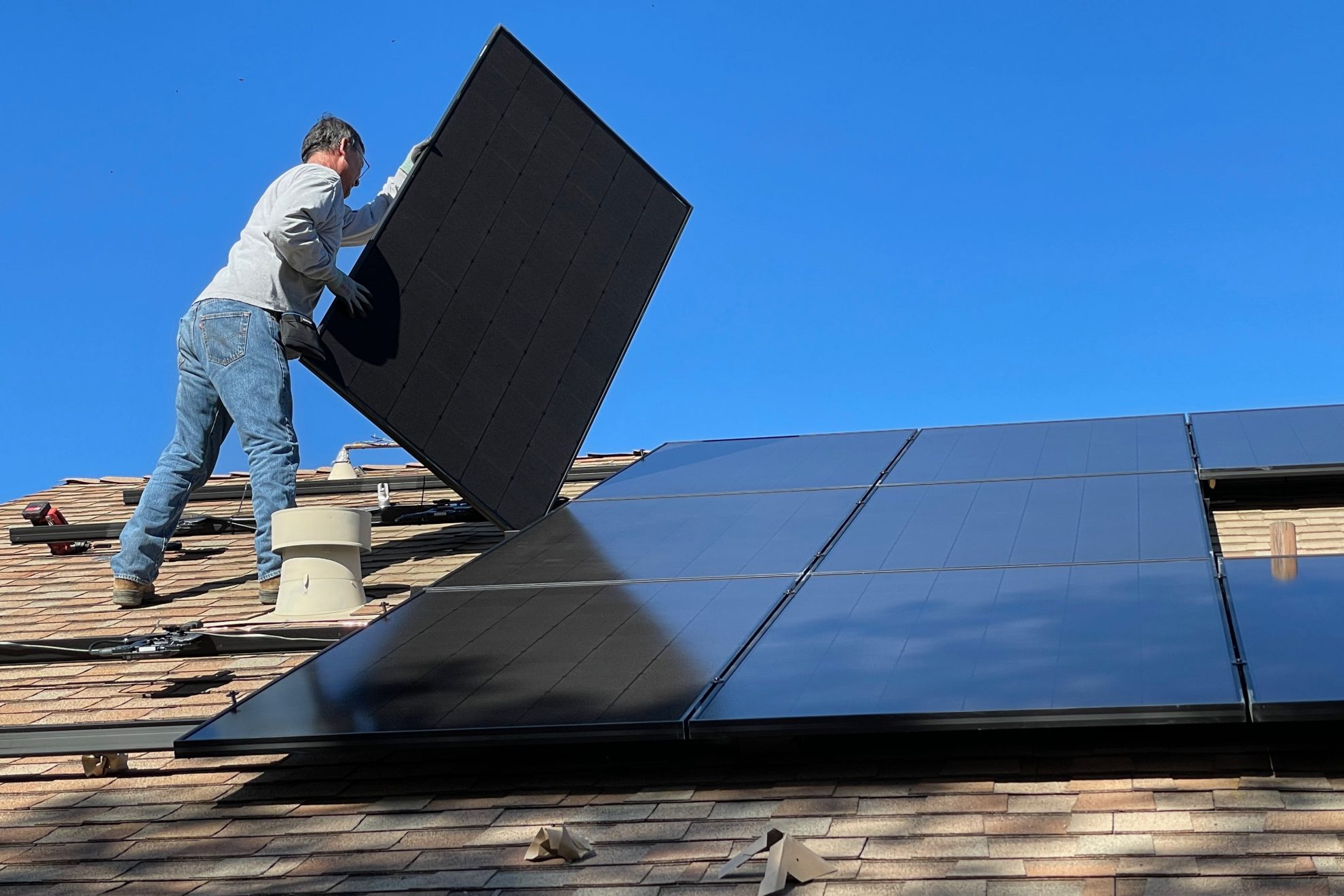 Solaranlage auf EFH
