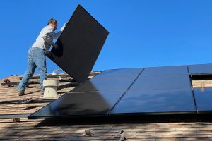 Solaranlage auf EFH